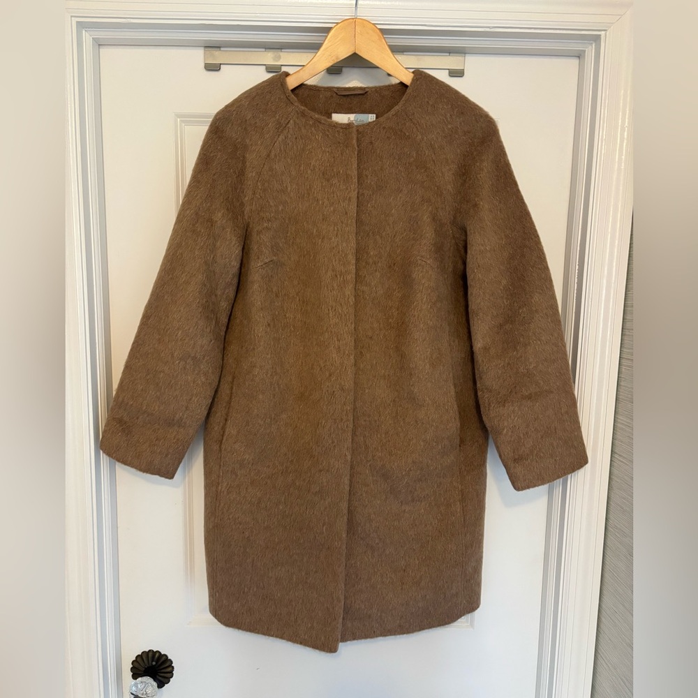 Boden Wool Camel Coat